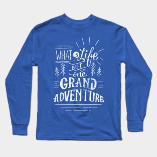 What Is Life distress Long Sleeve T-Shirt